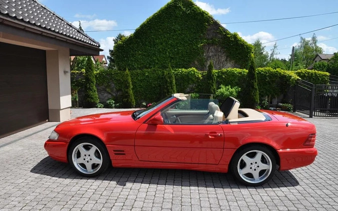 Mercedes-Benz SL cena 99000 przebieg: 74060, rok produkcji 2001 z Wieluń małe 121